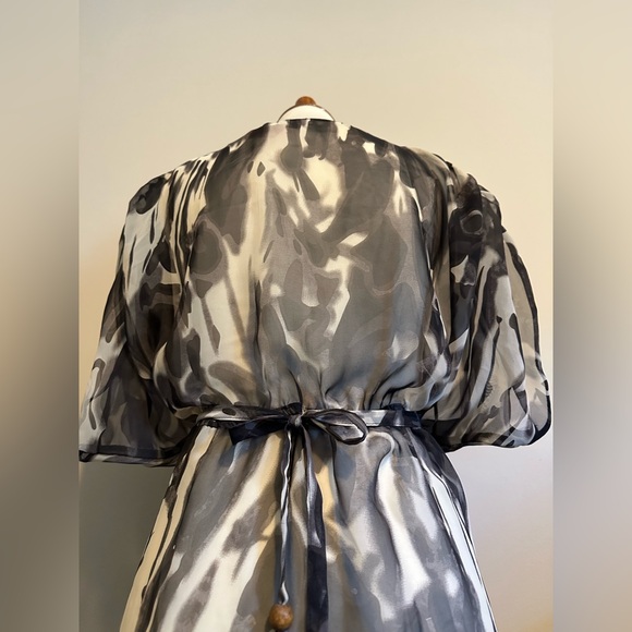 Diane Von Furstenberg Silk Tunic w/ Embellishment - Picture 9 of 12